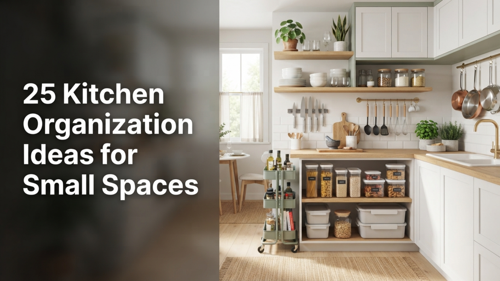 25 kitchen organization ideas
