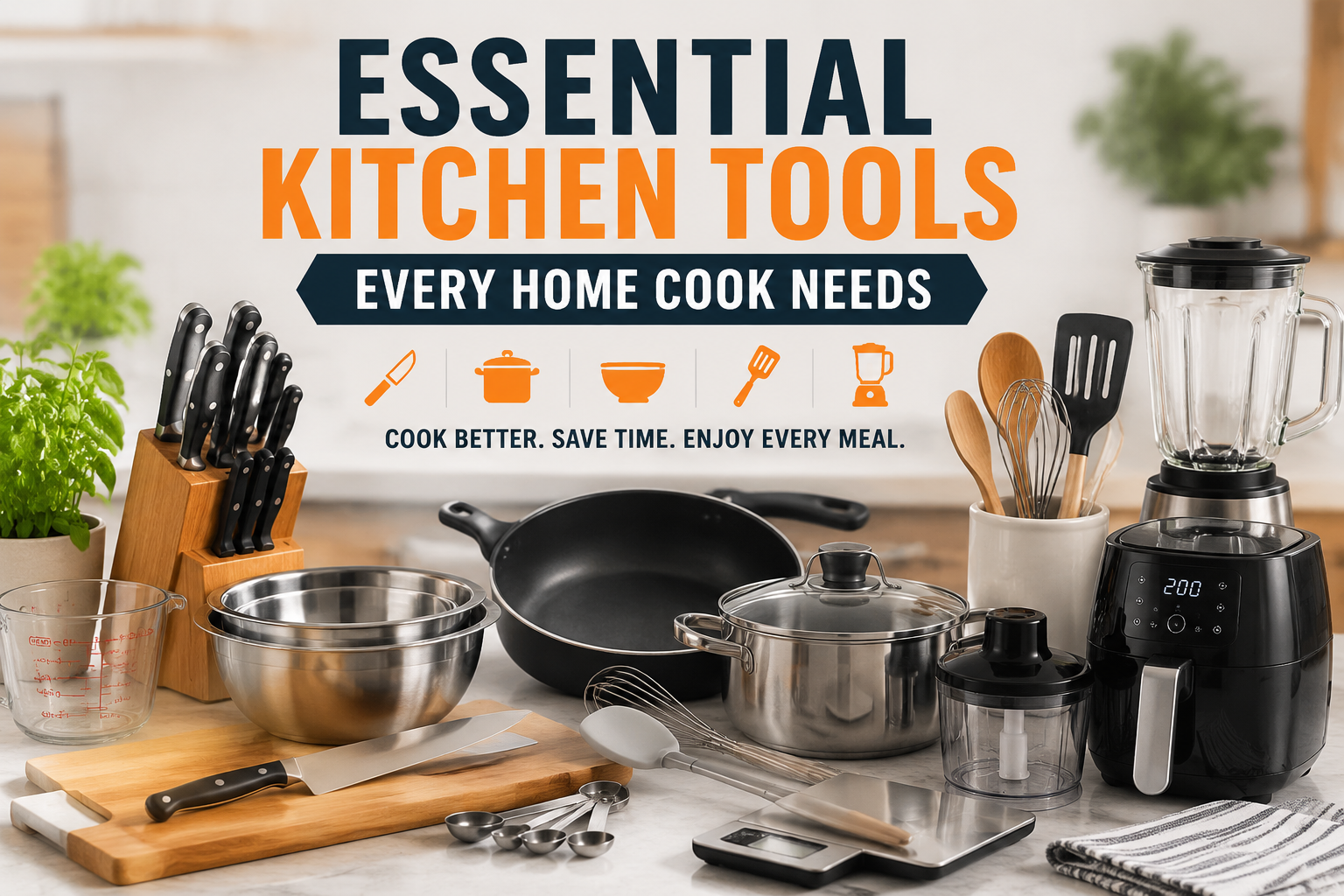 Essential Kitchen Tools Every Home Cook Needs