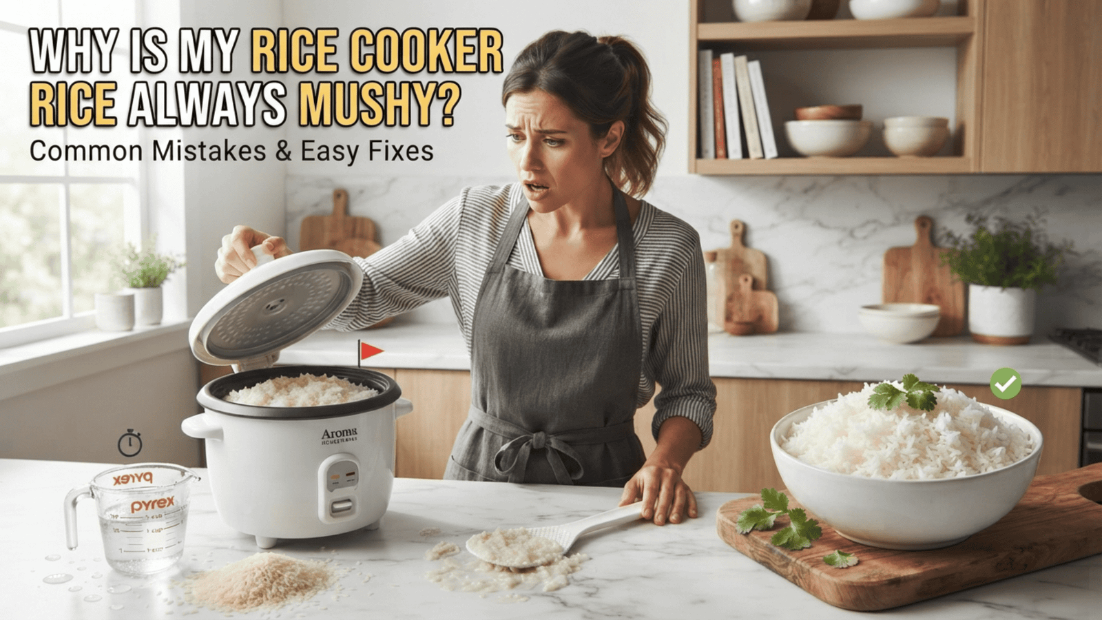 RICE COOKER ALWAYS MUSHY