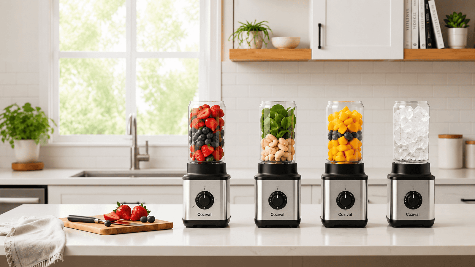 Best Blenders for Small Kitchens (Under 12 Inches)