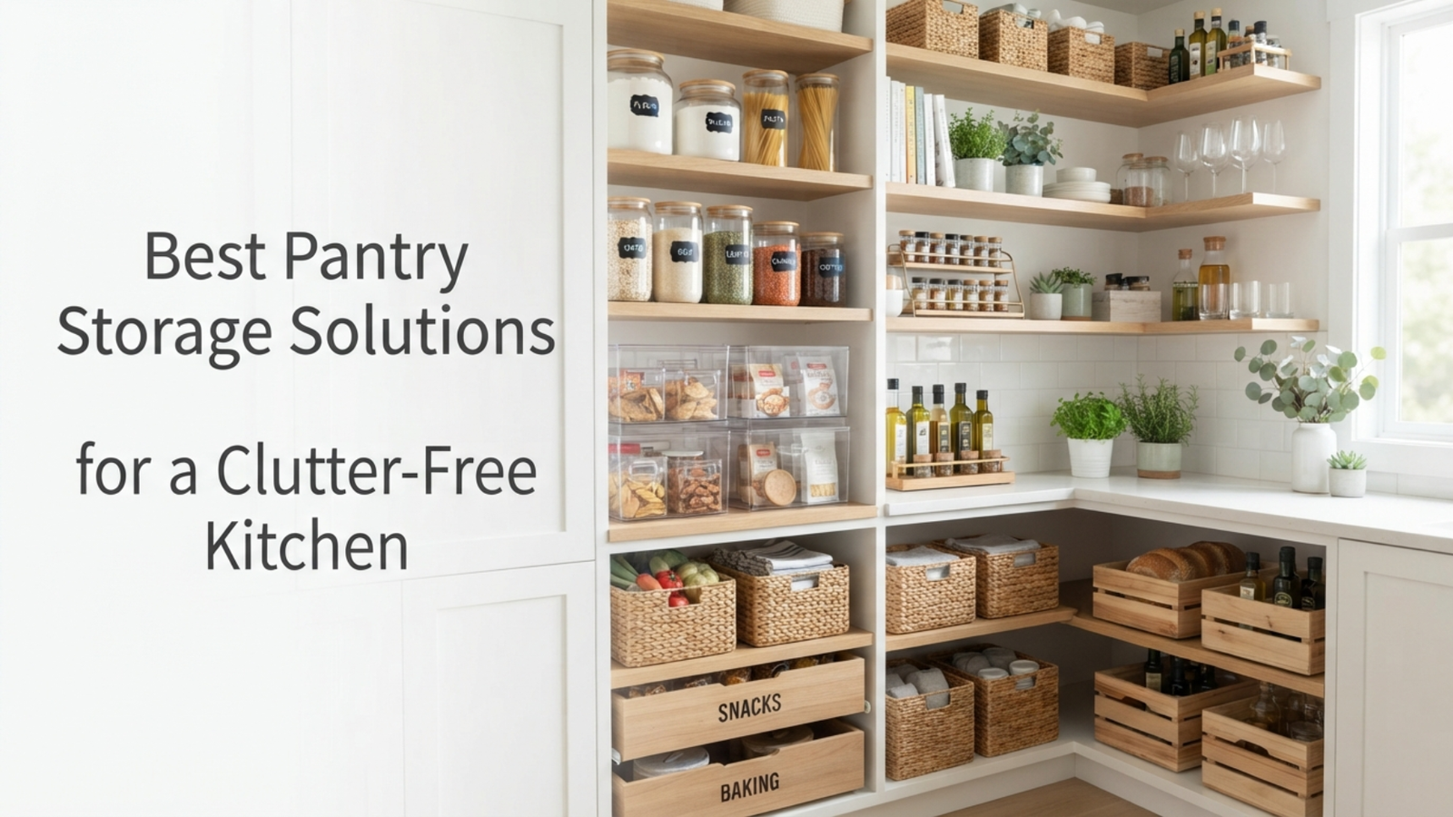 best pantry storage solution