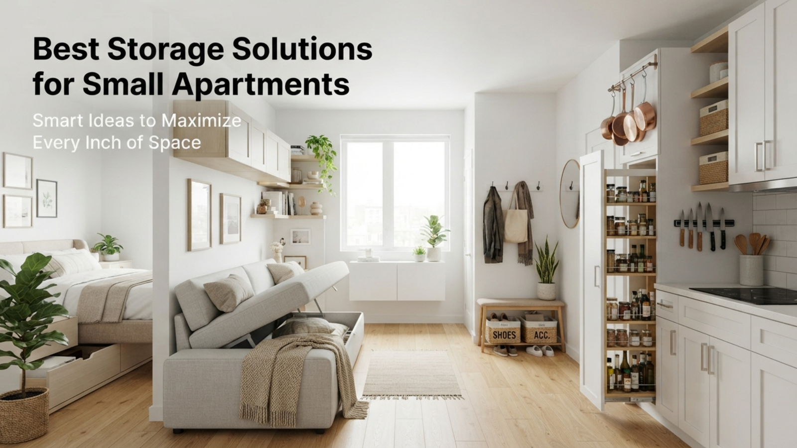 best storage solutions for small apartments