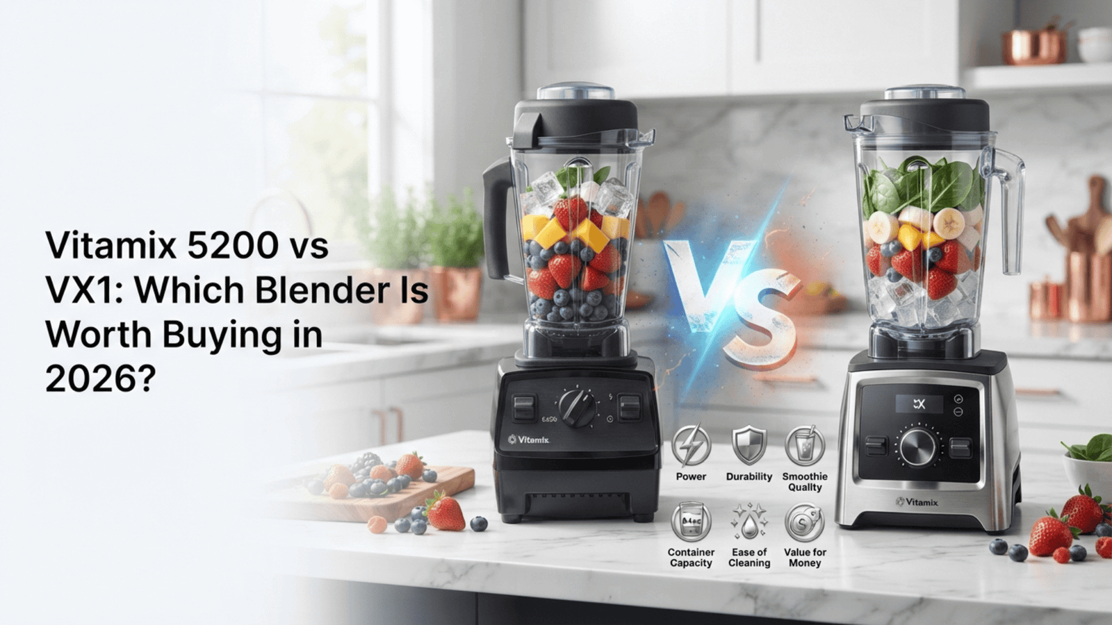 Vitamix 5200 vs VX1