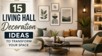 15 living hall decoration ideas