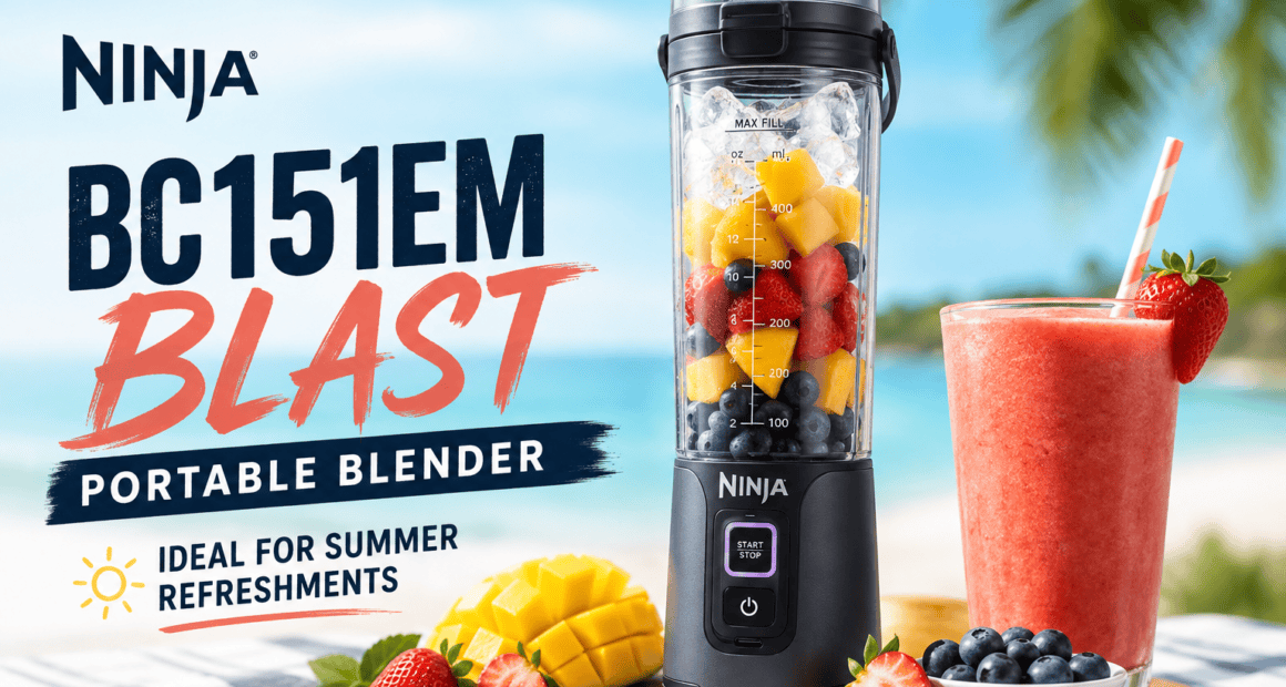 Ninja BC151EM Blast Portable Blender