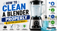 How to Clean a Blender Properly