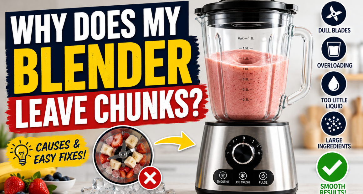 WHY MY BLENDER LEAVE CHUNKS