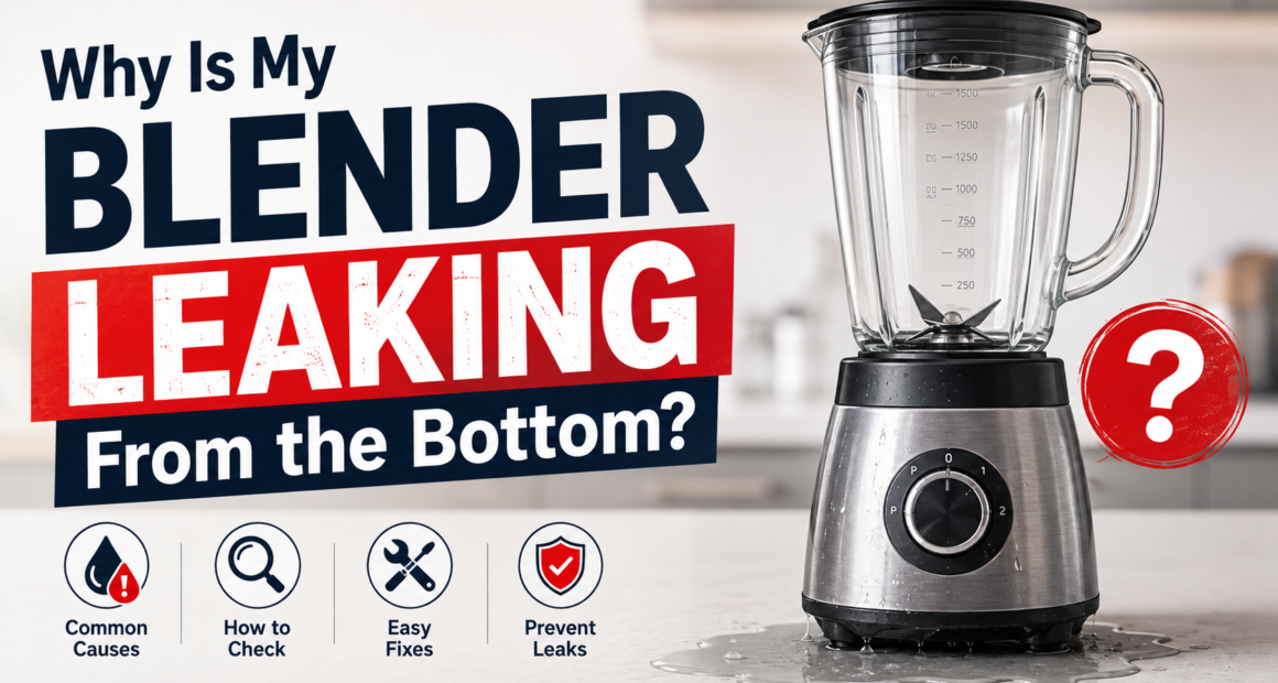Why Is My Blender Leaking From the Bottom