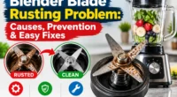 Blender blade rusting problem - causes, prevention and easy fixes