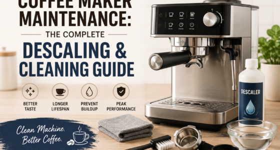 Coffee Maker Maintenance: The Complete Descaling & Cleaning Guide