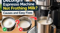 DeLonghi Espresso Machine Not Frothing Milk