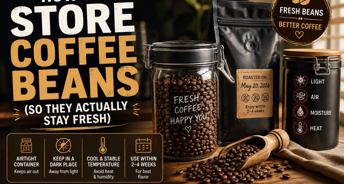 How to Store Coffee Beans