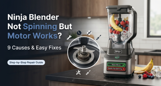 Ninja Blender Not Spinning But Motor Works