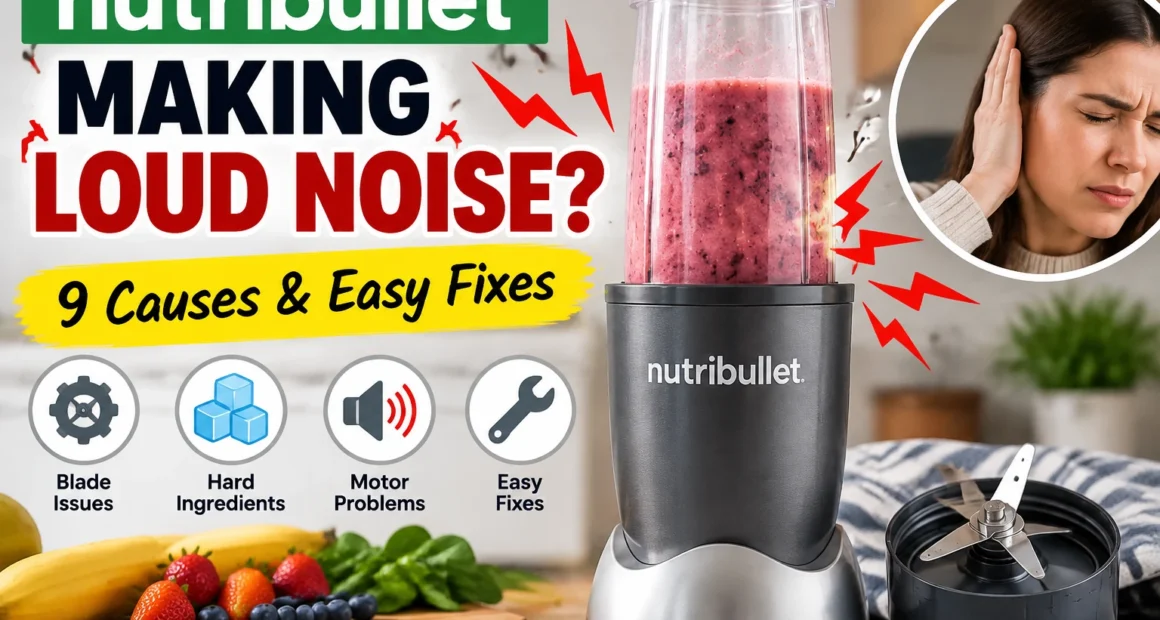 Nutribullet Making Loud Noise: 9 Causes & Easy Fixes