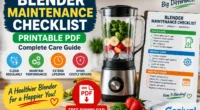 blender maintenance checklist