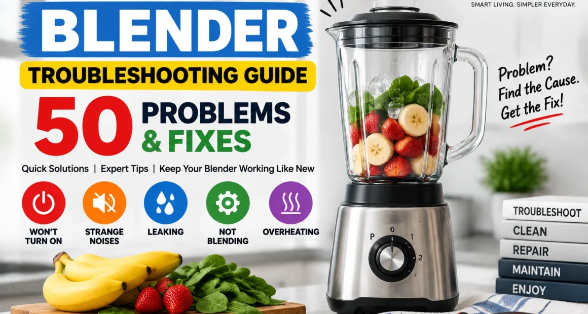 blender troubleshooting guide