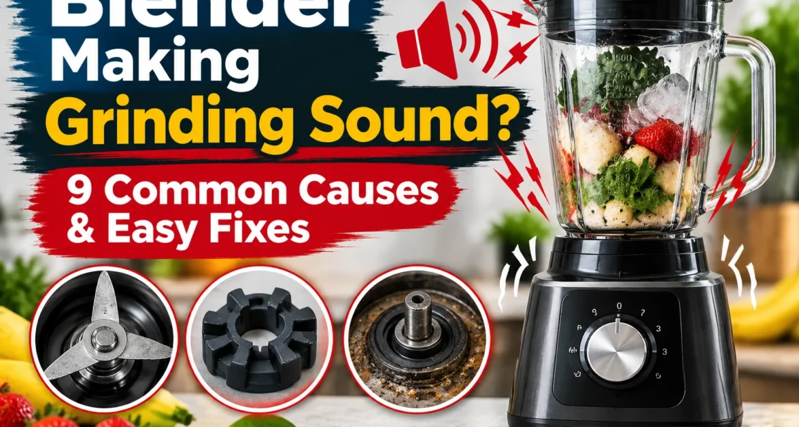 Blender Making Grinding Sound