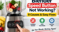 blender speed button not working