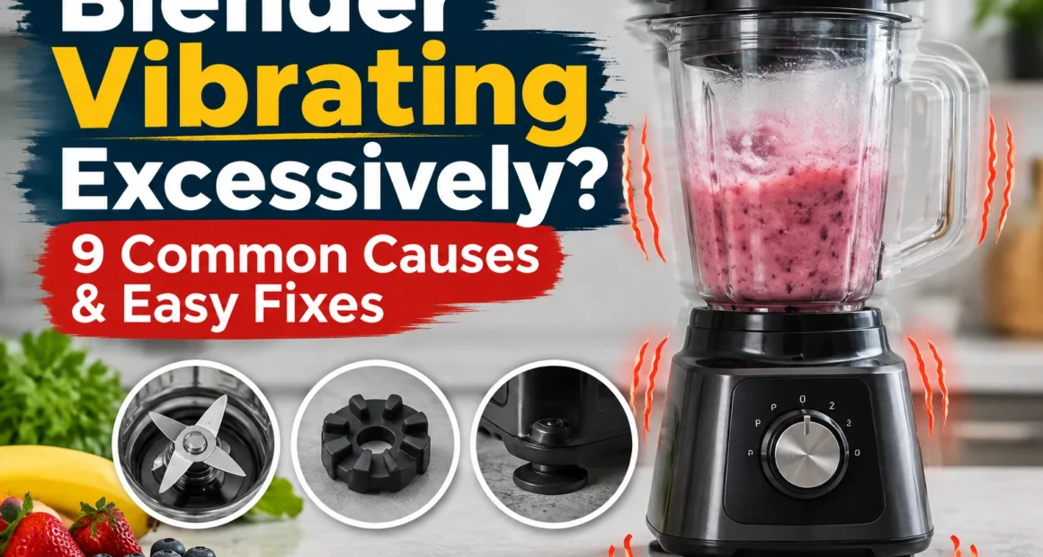 Blender Vibrating Excessively: 9 Common Causes & Easy Fixes