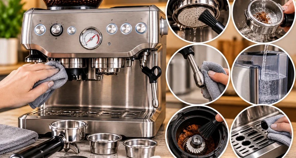 Breville Espresso Machine Cleaning Guide: How to Clean and Maintain Your Machine