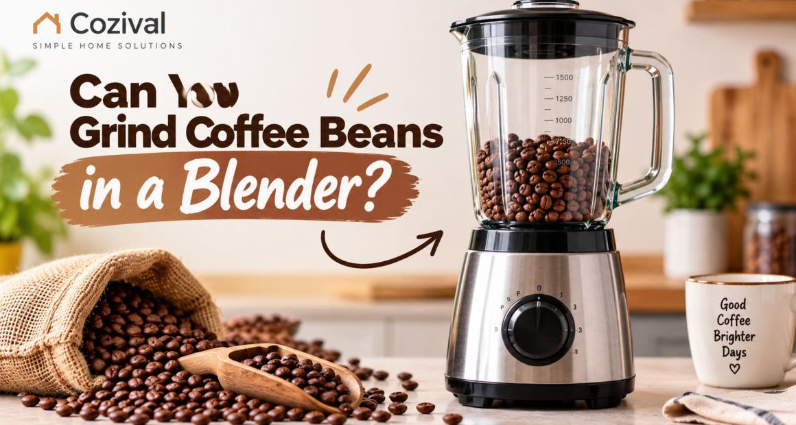 coffee beans blender