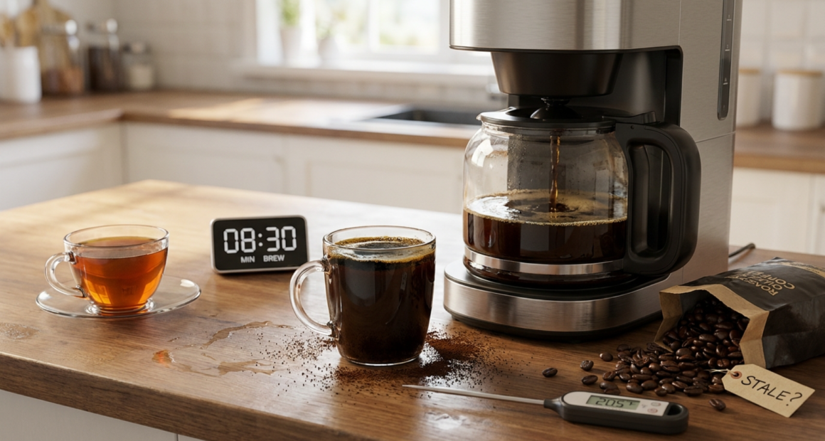 Why Does My Coffee Maker Make Bitter Coffee?