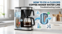 How to Fix a Clogged Coffee Maker Water Line