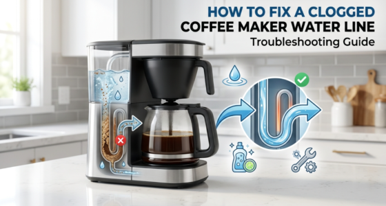 How to Fix a Clogged Coffee Maker Water Line