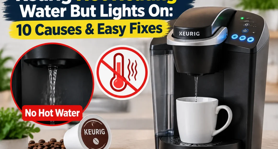 Keurig Not Heating Water But Lights On: 10 Causes & Easy Fixes