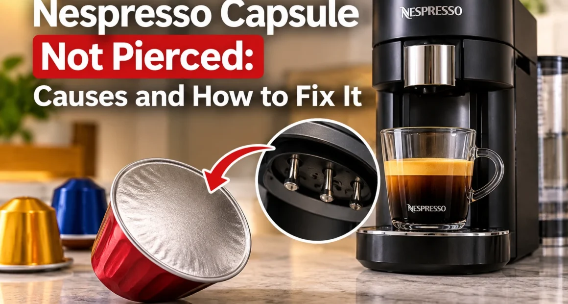 Nespresso Capsule Not Pierced