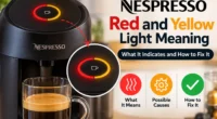 Nespresso Red and Yellow Light Meaning: What It Indicates and How to Fix It