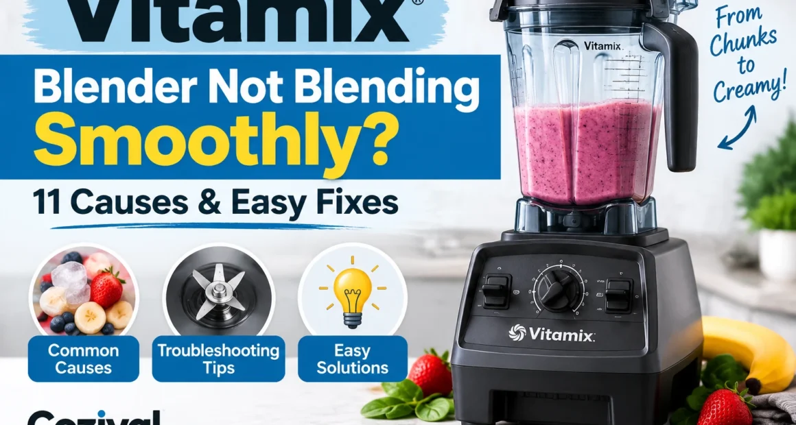 Vitamix Blender Not Blending Smoothly? 11 Causes & Easy Fixes